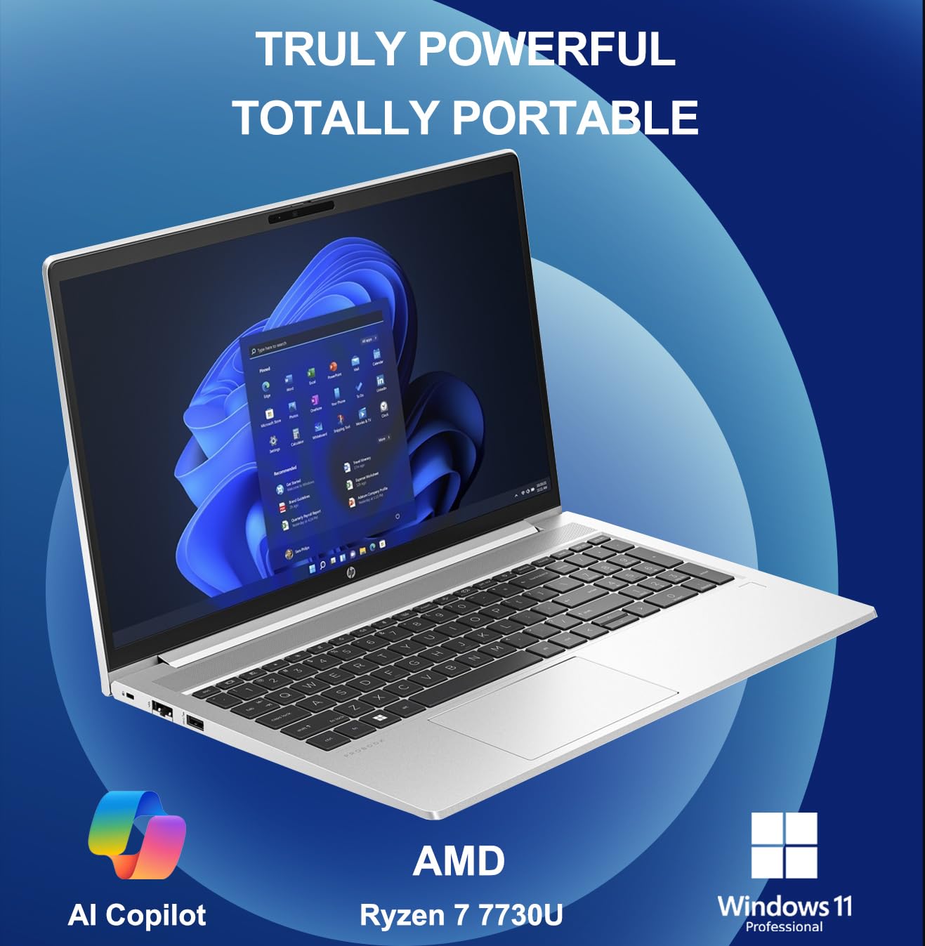 HP ProBook 455 G10 Business Laptop (15.6