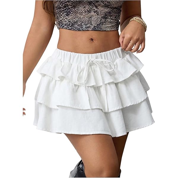 Amazon.com: SHENHE Women's Goth Mini Skirt High Waist