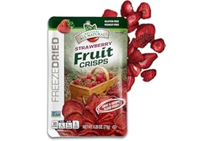 Brothers-ALL-Natural Fruit Crisps, Strawberry, 0.26 Ounce (Pack of 24)