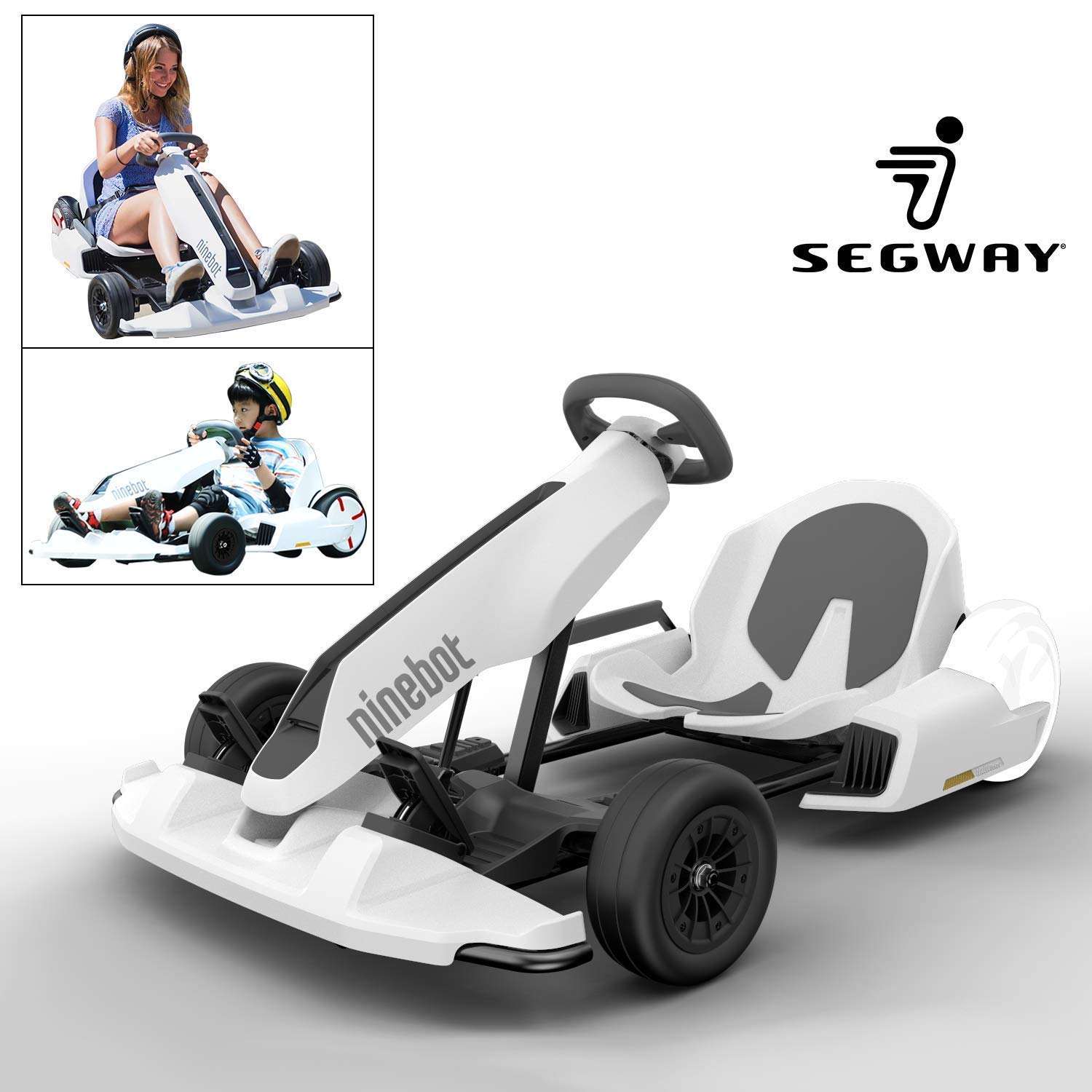 Ninebot Electric GoKart Kit for Segway miniPRO Ninebot S, 12.4 Miles Range, 15 MPH Top Speed
