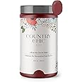 Country Chic All-in-One Chalk Paint for Furniture, Cabinets, Home Decor, Eco-Friendly, Matte Finish, Built-In Primer & Top Coat for Wood, Metal - Cranberry Sauce (red) - Quart 32 oz (950 ml)