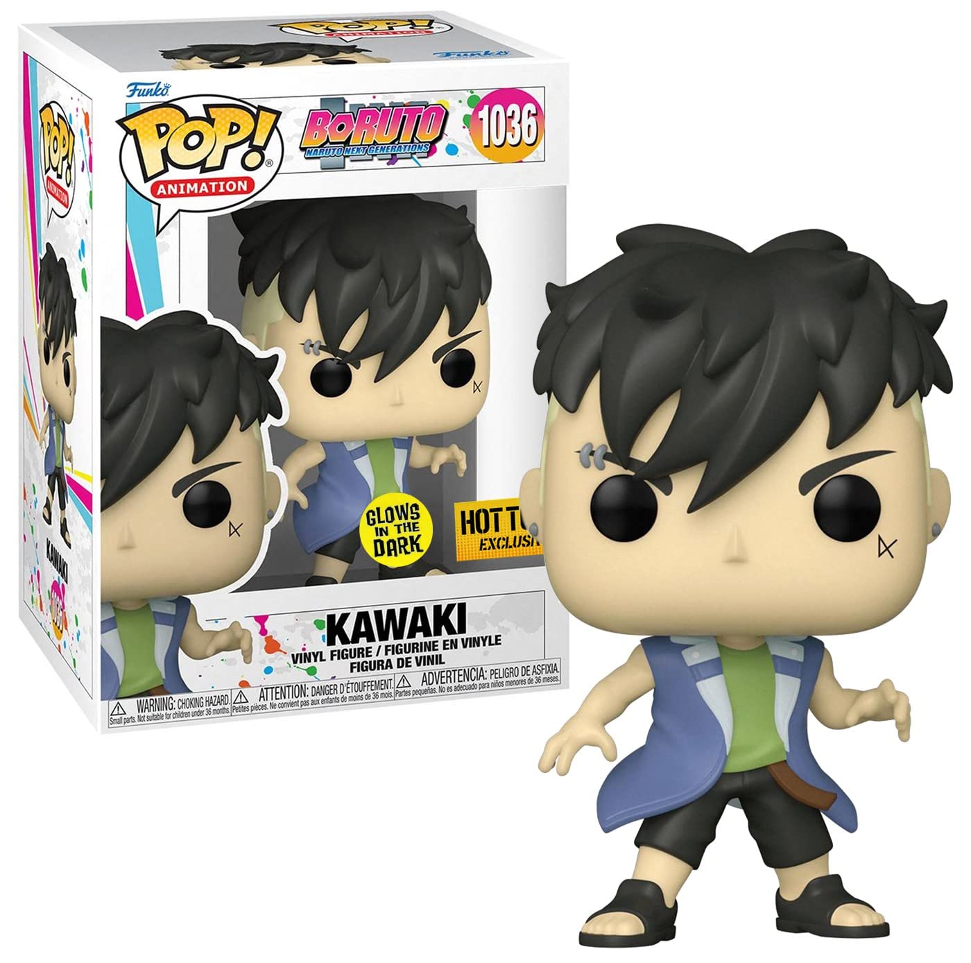 Funko Boruto: Naruto Next Generations 1036 - Kawaki Glow in The Dark Special Edition
