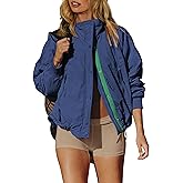 Qiaomai Womens Casual Jackets Warm Fleece Lined Windbreaker Tripper Jackets Outerwear with Pockets