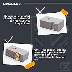 ruthex Threaded Inserts M2 + M3 + M4 + M5