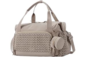 1PC Diaper Bag Tote Large Capacity Maternity Hospital Bag with Compartment and Pacifier Case for Travel Hospital