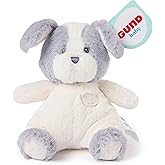 GUND Baby Oh So Snuggly Littles Puppy Dog, Small Stuffed Animals, Dog Stuffed Animal, Plush Toys for Infants and Toddlers, White/Gray, 7”