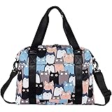 HUA ANGEL Travel Duffel Bag-Weekend Travel Tote Bag Gym Shoulder Bag Medium Size Unisex Sports Fitness Tote with Strap