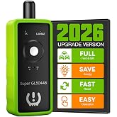VXDAS 2IN1 TPMS Relearn Tool Super GL50448 for GM and Ford with Model Switch Button,Tire Pressure Sensor Monitor Reset Activation for Buick/Cadillac/Chevrolet/GMC/Lincoln 2026 Edition(Green)