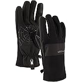 Spyder mens Water Resistant Sweater Fleece Winter Glove