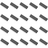 Bridgold 20pcs SN74LS04N Hex 1-Input Inverter Gate IC Logic Gate,DIP14. | 4.75V to 5.25V,74LS04 74LS