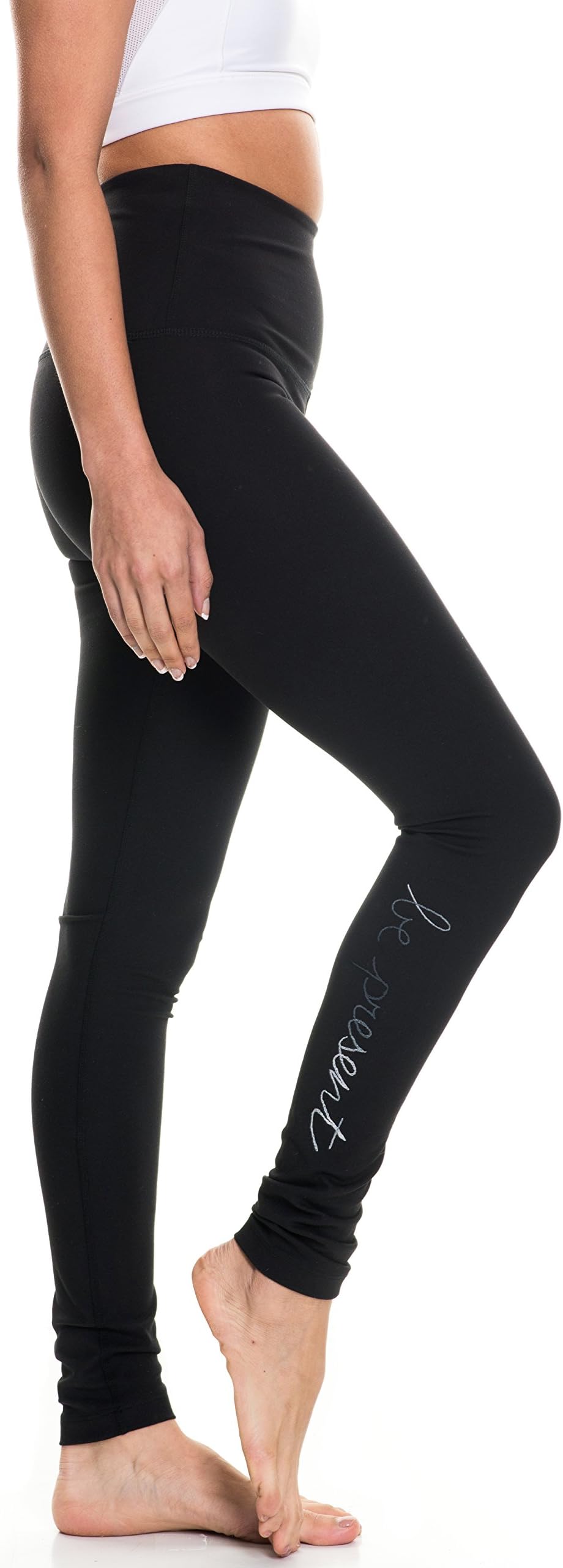 NEVA Wear Ethical Women's Activewear High Waisted Compression Long Luxe Yoga Leggings