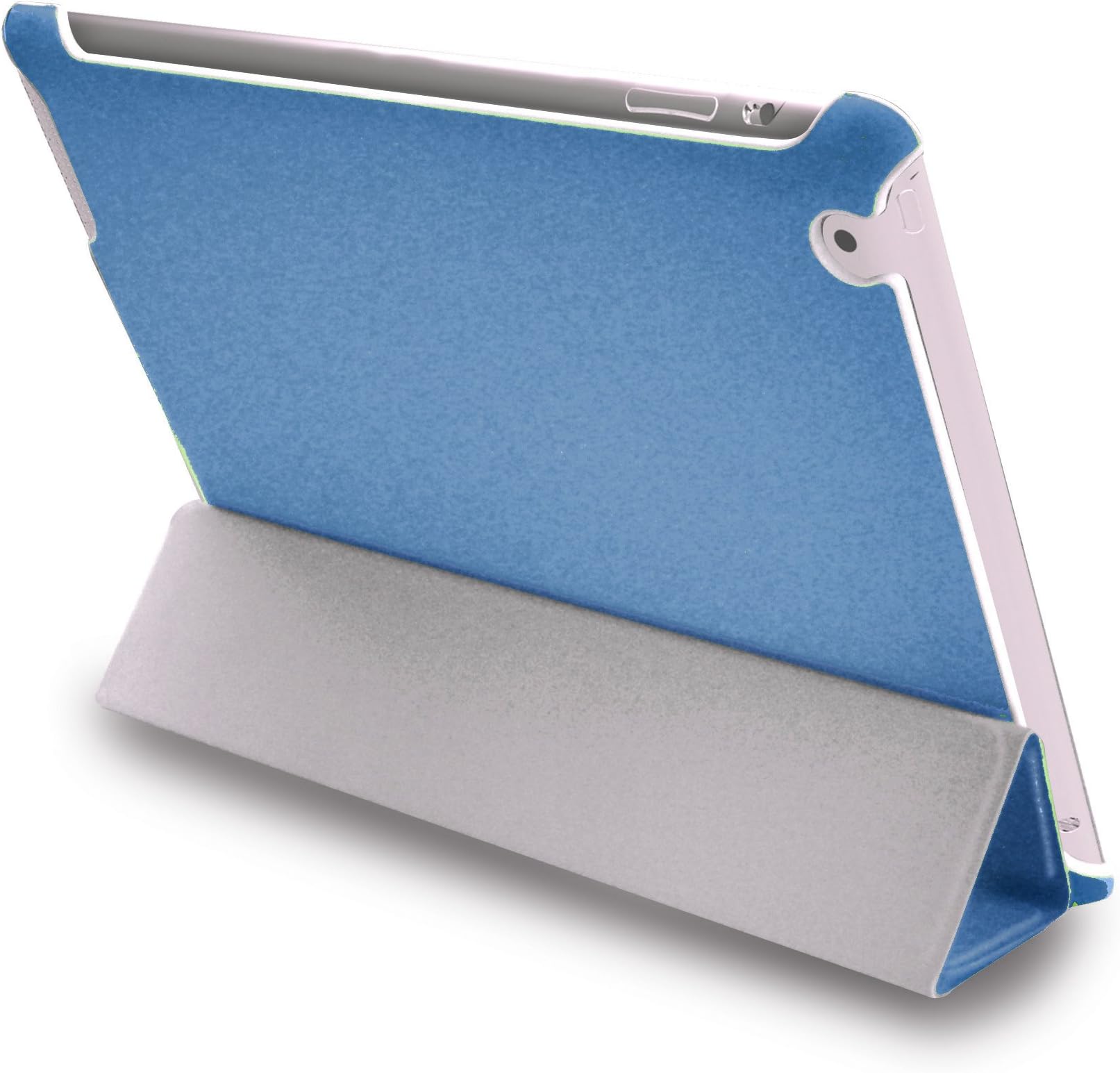KONNET ExeCase Hard Case / Shell with Smart Cover for the New iPad / iPad 2 (Blue) - Special Promo