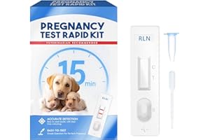 FANCY PETS Dog Pregnancy Test Kit at Home, Fast Results in 15 Minutes, High Accuracy, Safe Hygienic Canine Urine Test