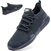 QIJGS Running Shoes for Men Tennis Athletic Gym Sneakers Mesh Lightweight Sports Fashion Workout Casual Shoes-Dark Blue-10