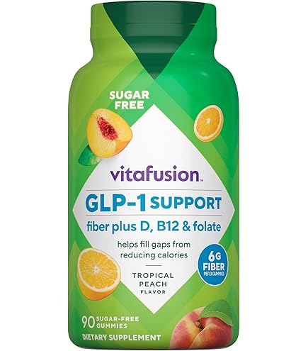 vitafusion GLP-1 Support Multivitamin, Vitamin and Mineral Blend, 15 Essential Nutrients, Citrus Berry Flavor, 90 Count, 45 Day Supply : Health & Household