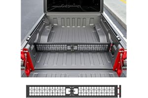SZYANG Truck Bed Divider Compatible with 2020-2025 Jeep Gladiator Cargo Manager Molle Panel Truck Bed Organizer Replacement for 2020-2025 Jeep Gladiator Accessories