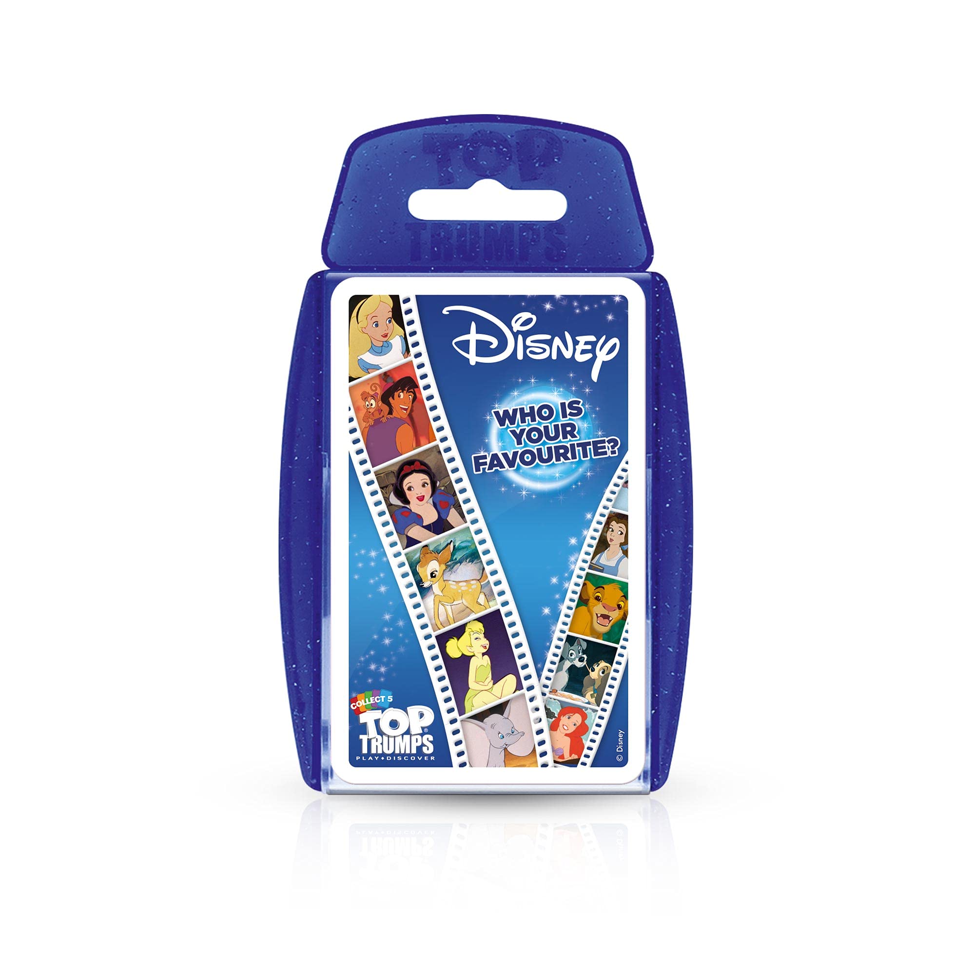 Top Trumps Disney Classics Specials Card Game, Play with Baloo, Dumbo, Alice, Bambi, Cinderella, Snow White, Timon and Pumba, Educational for 2 plus players makes a great gift for ages 6 plus
