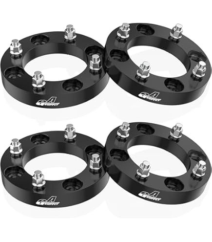 VLAOSCHI Black Forged 4x137 ATV Wheel Spacers 1.5 Inch