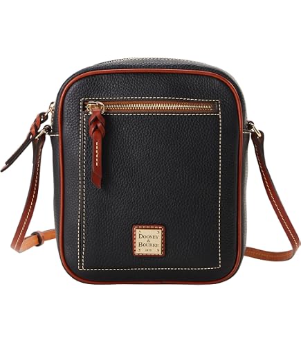Dooney & Bourke Handbag, Nylon Double Zip Tassel Crossbody - Khaki