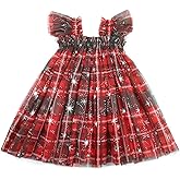 AGQT Baby Girls Tutu Dress Sleeveless Toddler Infant Tulle Tutu Layered Lace Mini Dresses Size 9M-5T
