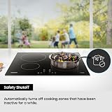 Samsung Induction Hob with 4 Cooking Zones Touch Control Ceramic Glass Black view 7
