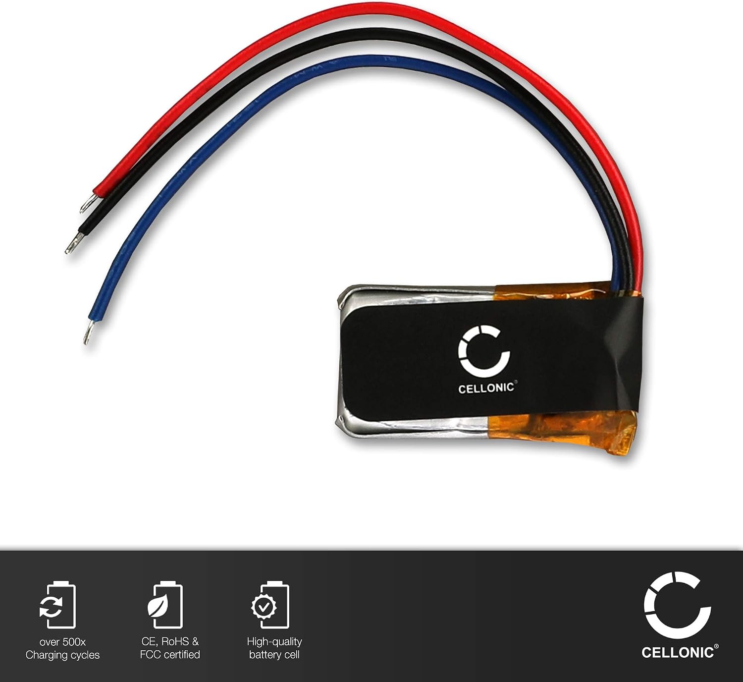CELLONIC Battery for Headset/Headphone Compatible with Beats Powerbeats 3 Wireless, Powerbeat 3 Wireless - Image 4