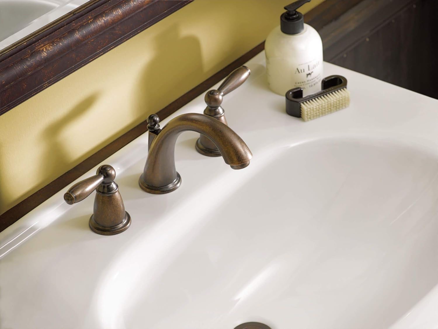 Moen 9000 Widespread Lavatory RoughIn Valve with Drain Assembly