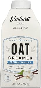 Elmhurst, Creamer Oat French Vanilla, 16 Fl Oz
