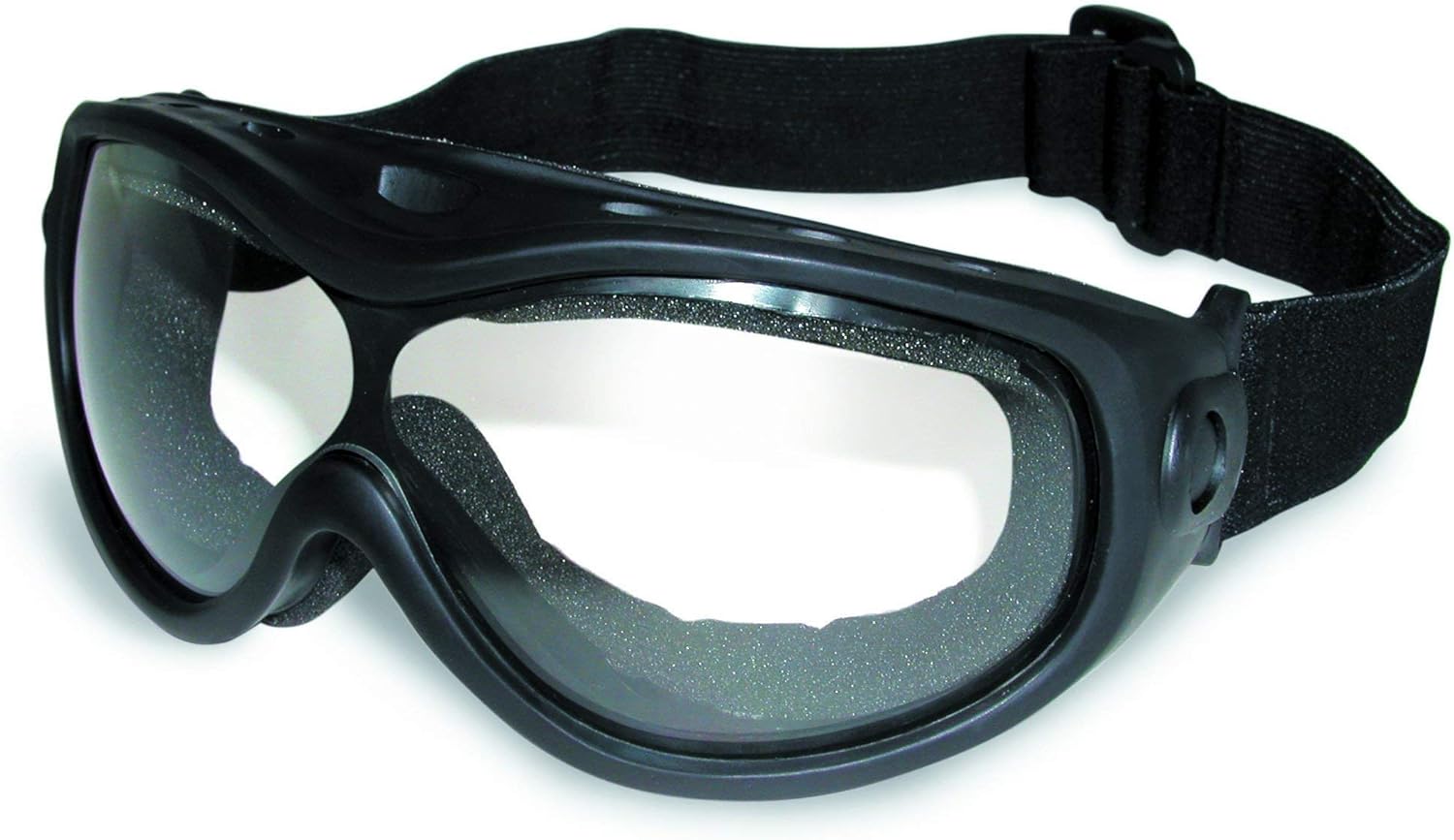 safety goggles over glasses clear lens