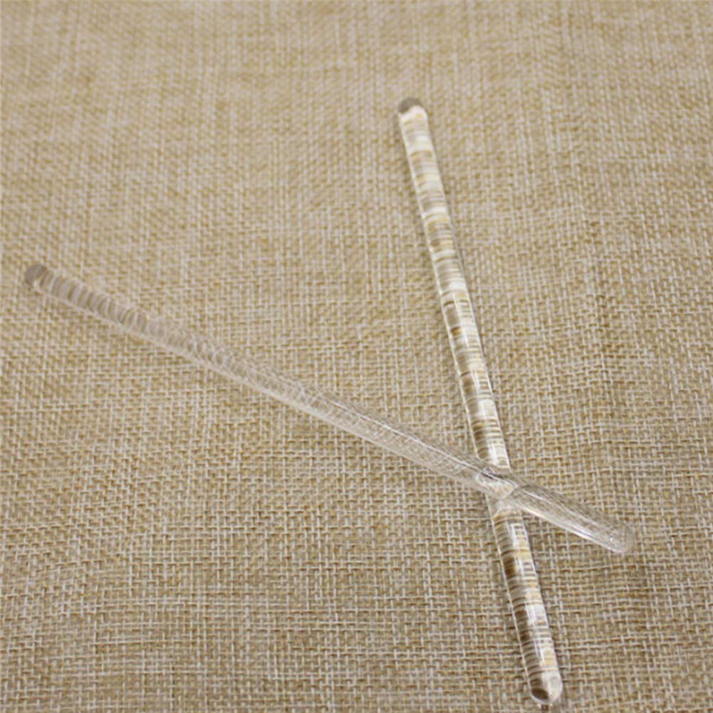 10Pcs Glass Stirring Rod Glass Stir Stirrer Rods Glass Stir Stick With Both Ends Glass Mixing