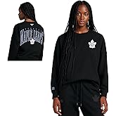 GAME 7 NHL Womens X NHL Women's Officially Licensed Long Sleeve Crew Neck Cotton T-Shirt