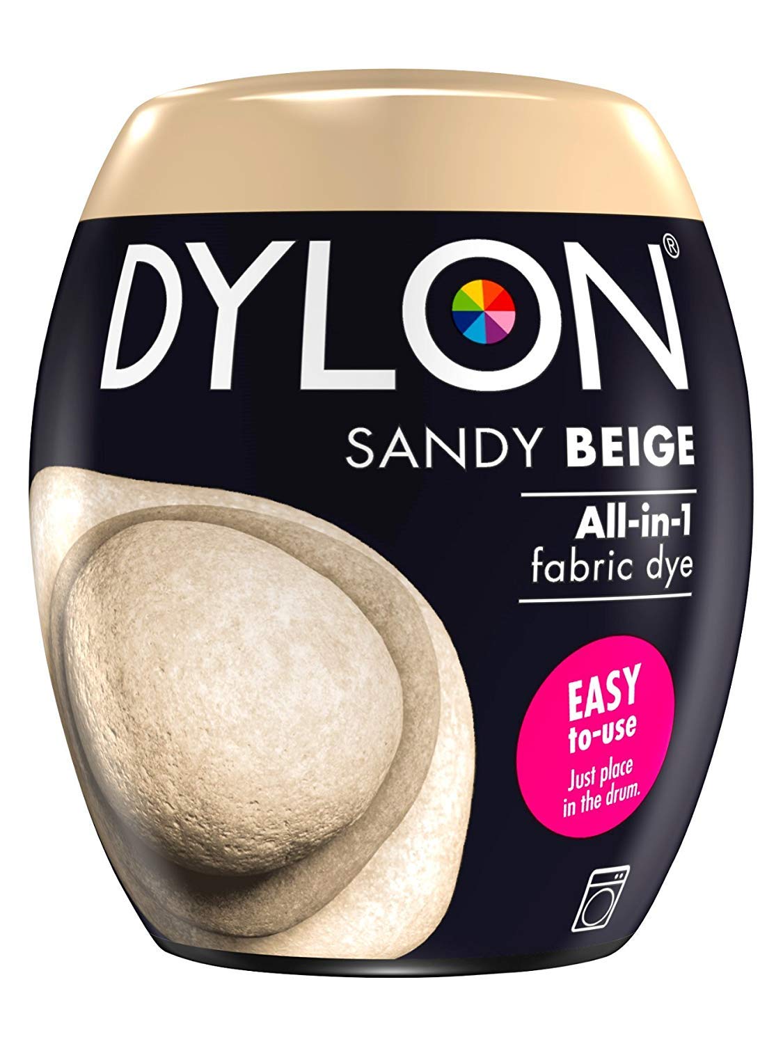 Dylon 350g Machine Dye Pod Sandy Beige