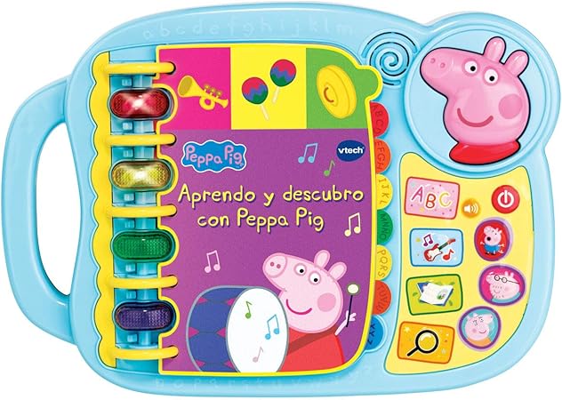 vtech peppa pig learn & discover book