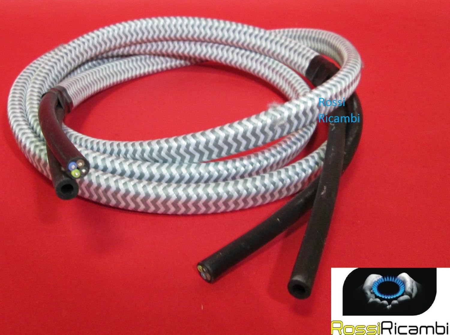 Cable + Tubo de vapor tejido para plancha con caldera con 3 cables ...