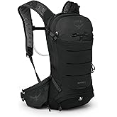Osprey Raptor 10L Men's Mountain Biking Backpack with Hydraulics Reservoir, Black