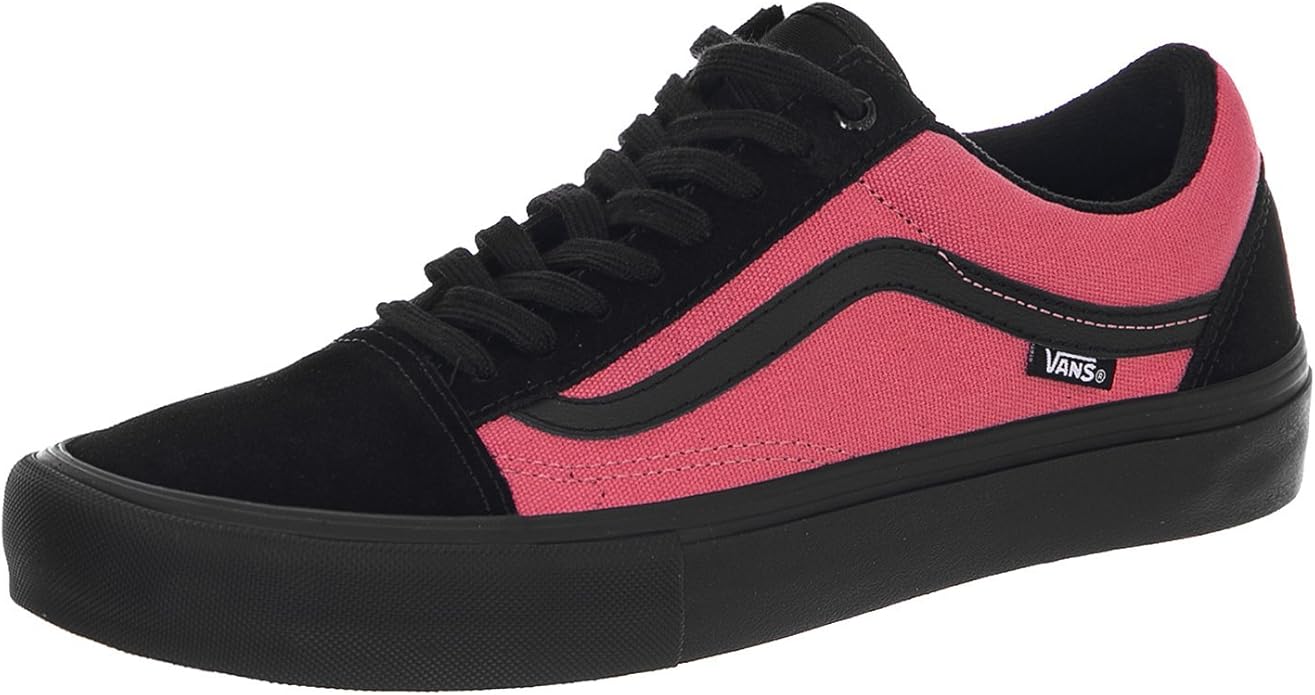 vans old skool pro asymmetry black rose
