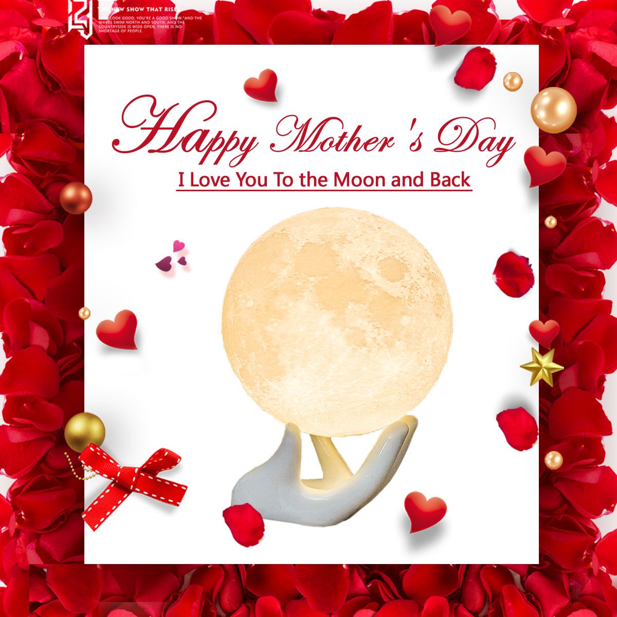 Mydethun Moon Lamp Moon Light Night Light for Kids Gift for Women USB