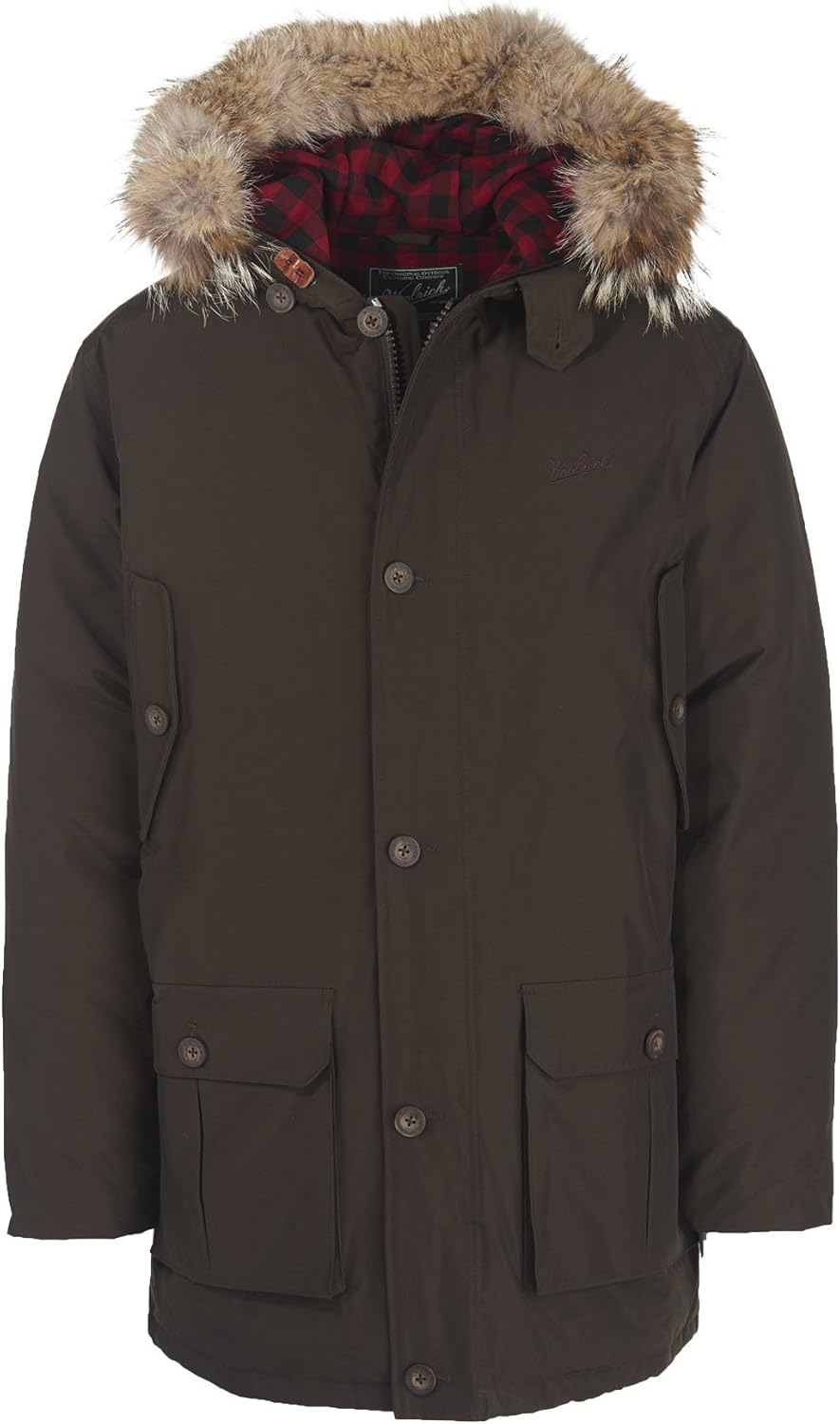 WOOLRICH Mens Arctic Parka Arctic Parka Parka Brown Amazon.co.uk