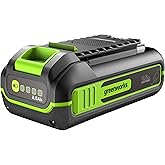 Greenworks 40V 2.5Ah Lithium-Ion High-Power Battery(Genuine Greenworks Battery / 75+ Compatible Tools)