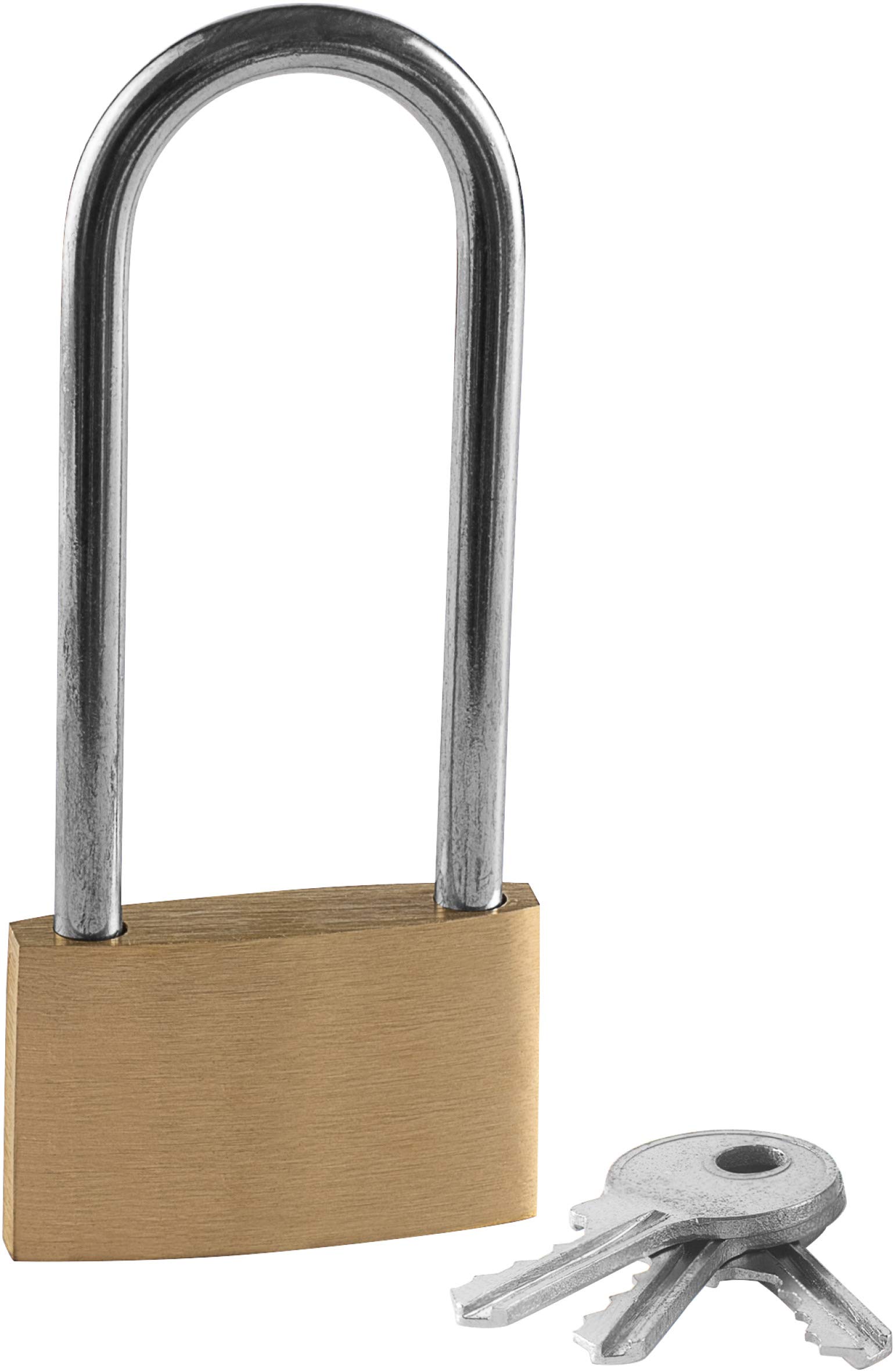 CON:P B34003 Brass Cylinder Padlock Hard.Bow 40