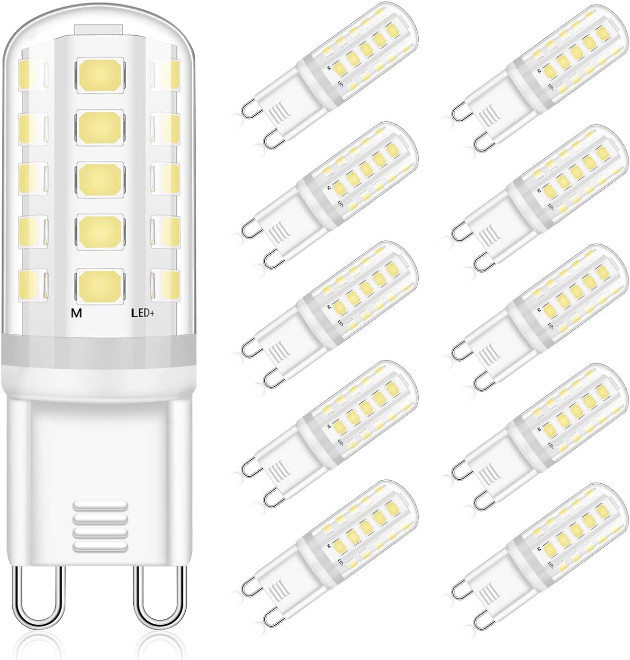 G9 LED Ampoule 5W Équivalent 30W 40W Halogène Blanc Froid 6000K, AC220