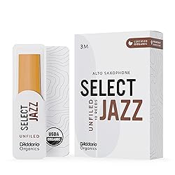 D'Addario Organic Select Jazz Unfiled Alto