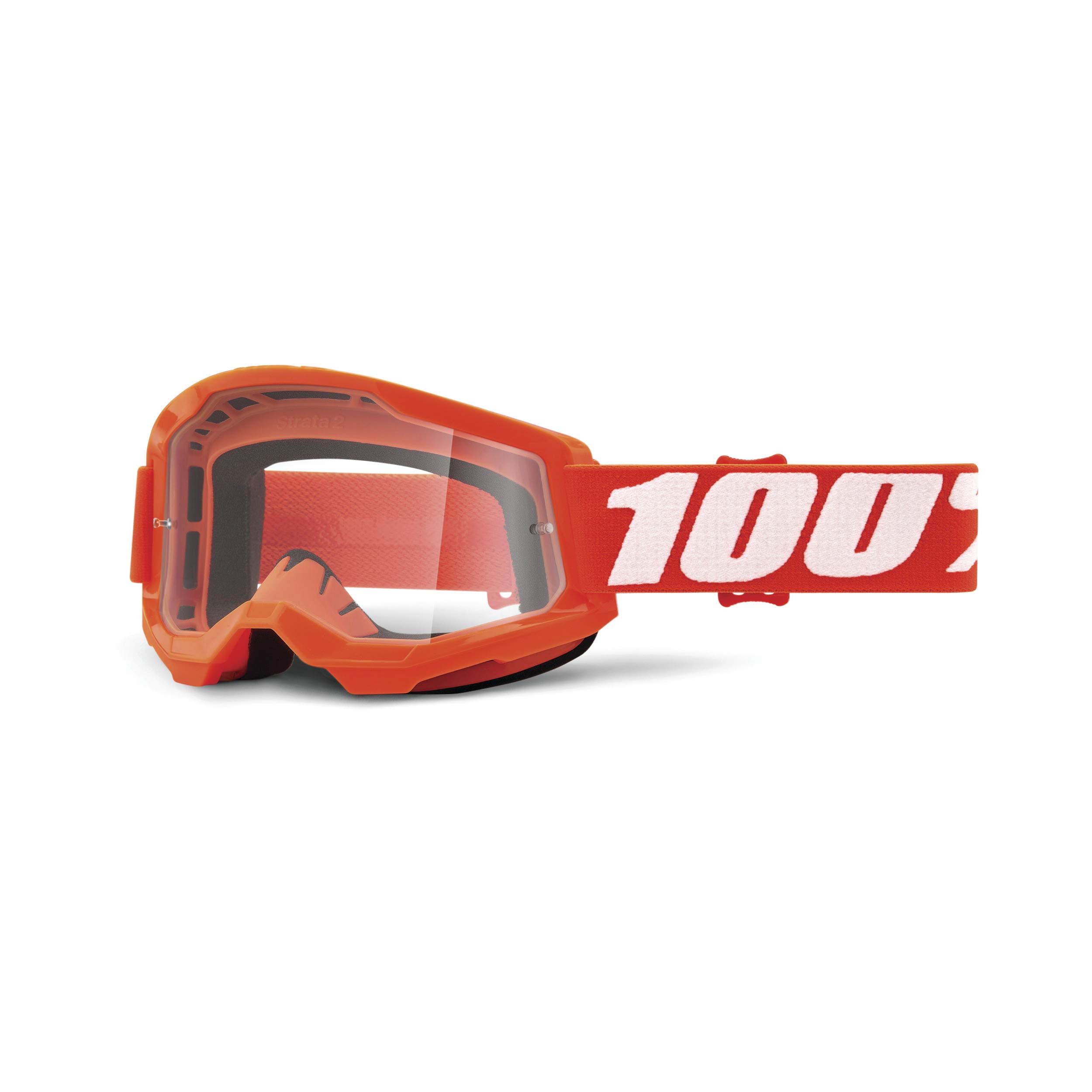 STRATA 2 Goggle Orange - Clear Lens
