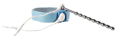 DR. ELECTRO ESTIM Elektro Dilator, Harnröhren Plug für Elektrostimulation, mit Penis- Hodenschlaufe, verschiedene Ausführunge