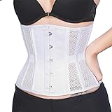 RZY Women's 12 Steel Boned Heavy Duty Waist Trainer