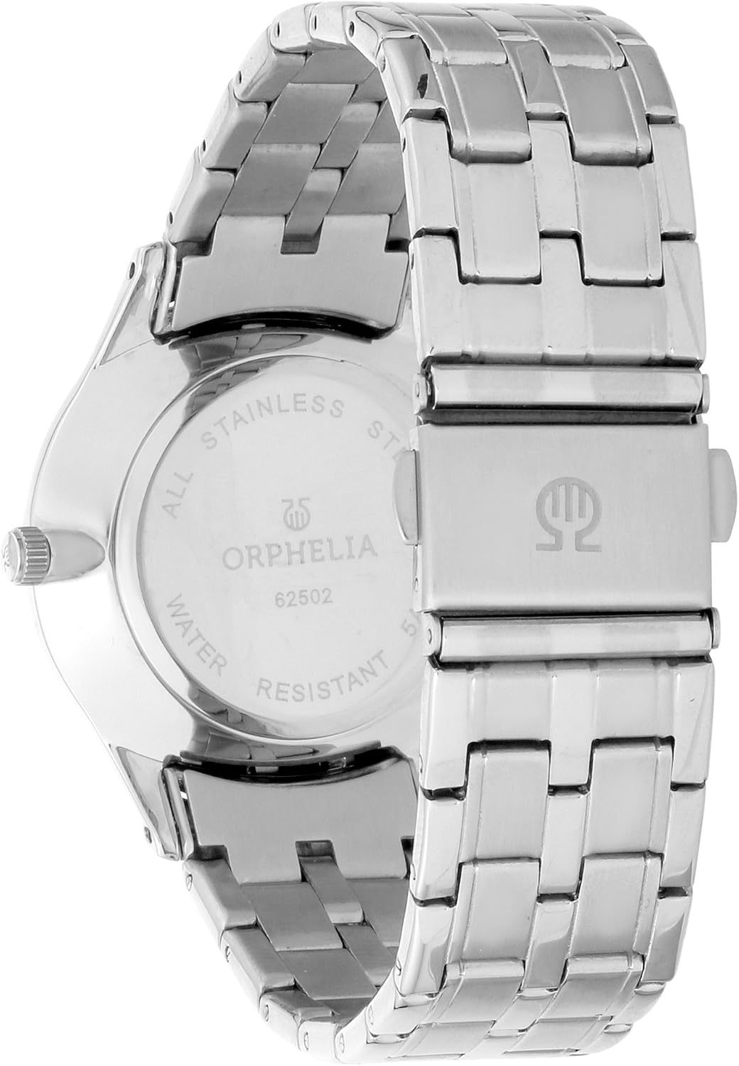 Orphelia Men's Quartz Watch The Flatline with Metal Strap, Silver - Image 4