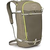 Osprey Soelden 25L Ski and Snowboard Backpack - Lightweight Men's Backcountry Pack - Avalanche Safety Access - Diagonal/A-Frame Ski Carry, Snowboard Carry - 100% Recycled Nylon, Olive Tan