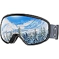 Innerking Ski Goggles OTG - Over Glasses Snow/Snowboard Sports Goggles Anti Fog for Adult, Youth, Men & Women