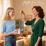 Winzwon Wind Chimes for Outside Garden Balcony Mother Gifts Mum Birthday view 2