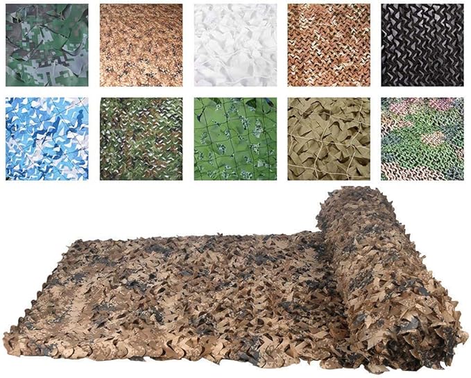 Camouflage Netting Desert Camo Net Camping, Scene Layout, Garden, Car